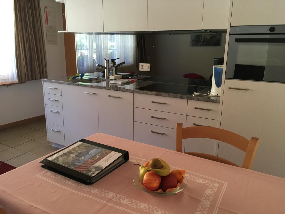 Ferienwohnungen Chalet Hohturnen 格林德瓦 外观 照片